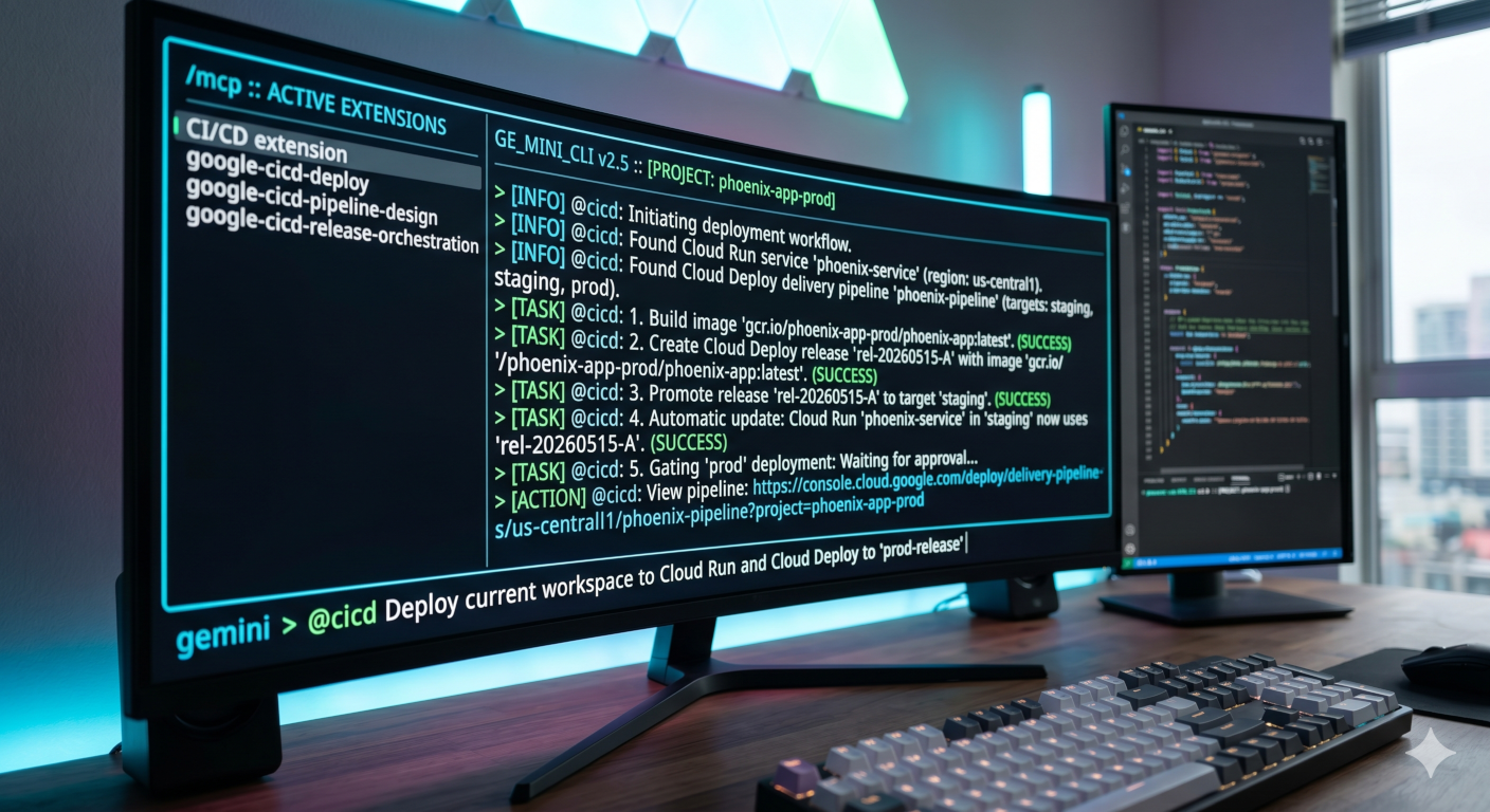 Gemini CLI Pipeline CICD Extension